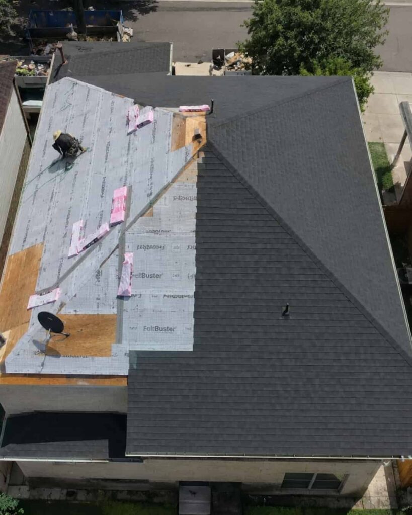 Architectural Shingle Roof Installation